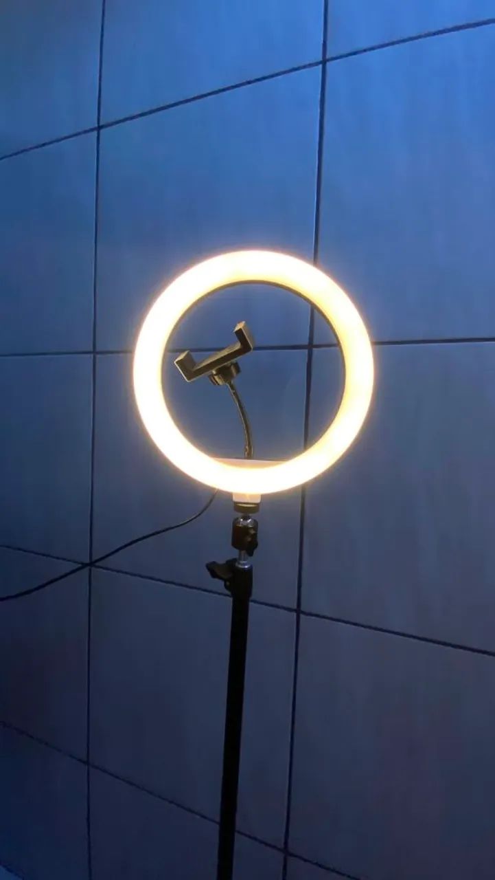 Ring light com tripé - Foto 2