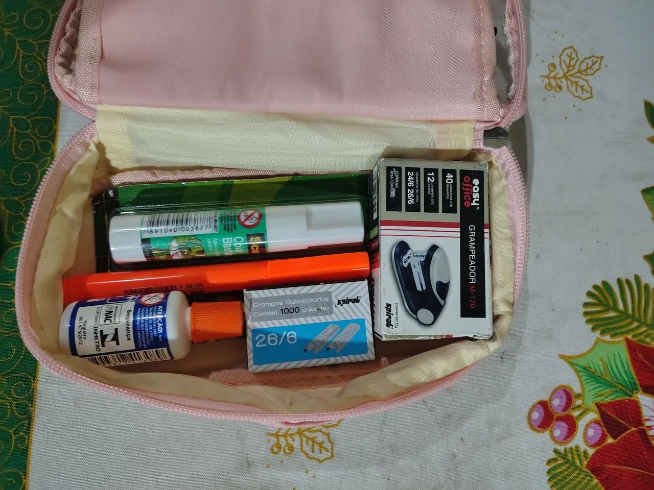 Kit de papelaria + estojo - Foto 2