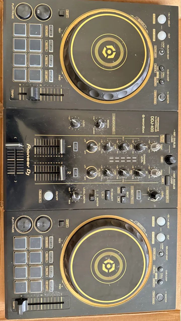  DDJ 400 SERIE OURO PIONNER + UMA CAIXA ATIVA STANER - Foto 3