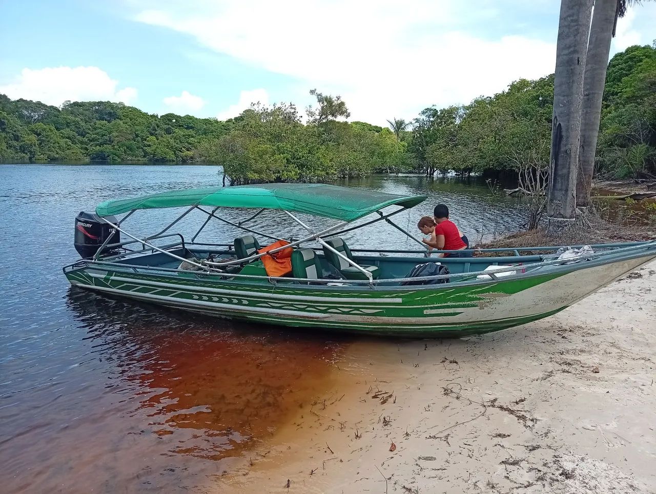 Canoa de alumínio 