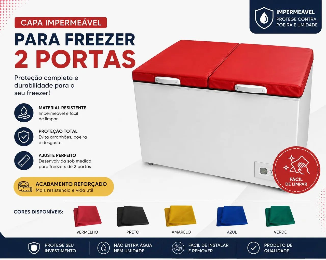 Capa para freezer 
