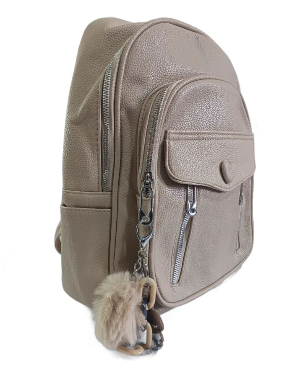Mochila Bege - Foto 5