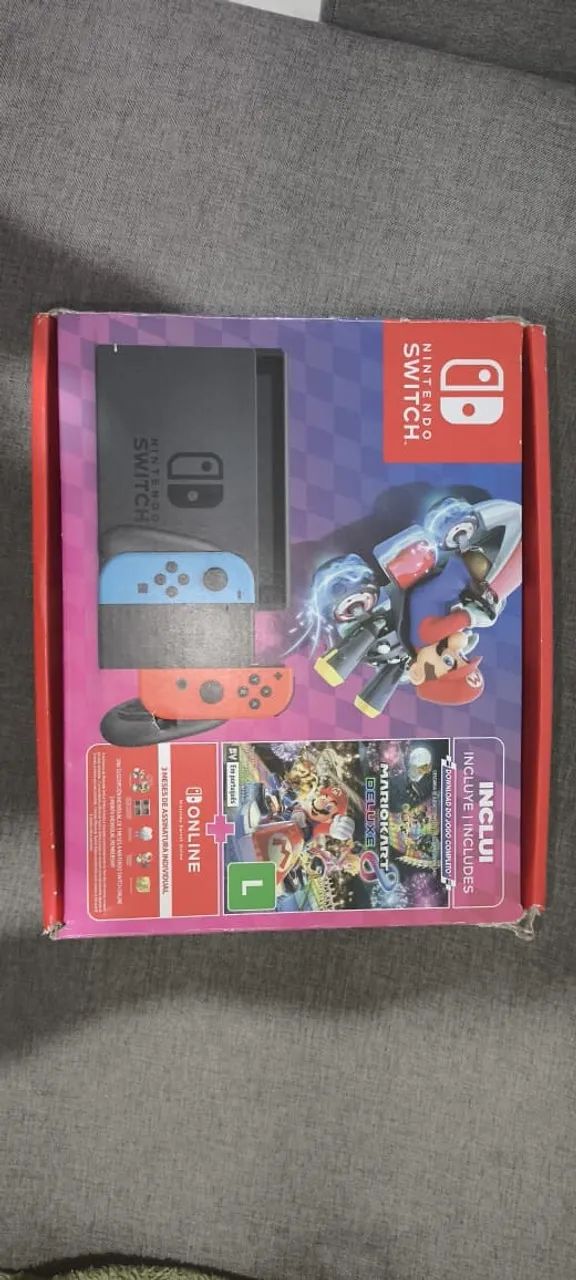 Nintendo Switch V2 Desbloqueado + 256GB + 4 Joy-Cons - Foto 3