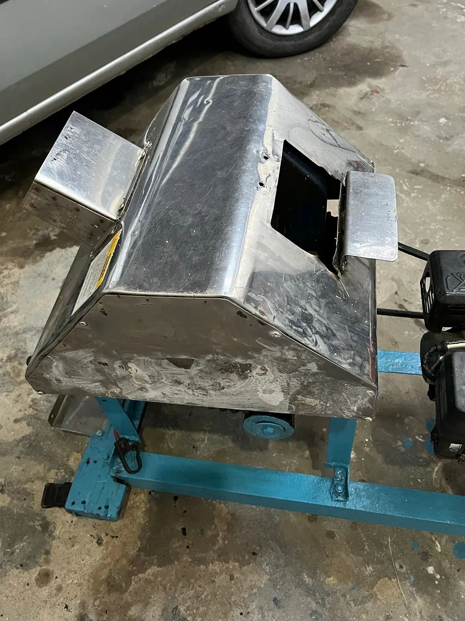 Engenho moedor cana de açúcar em inox  Modelo motorizado - Foto 4