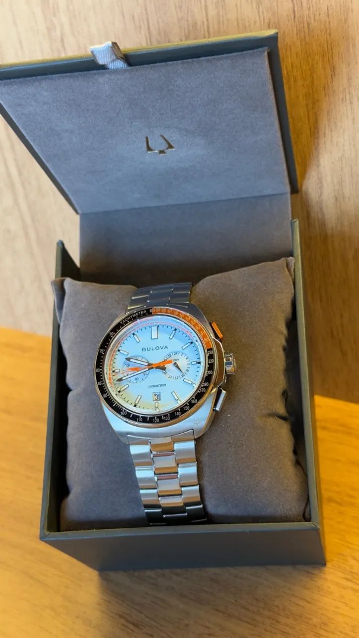 RELÓGIO BULOVA RACER CHRONOGRAPH - Foto 5