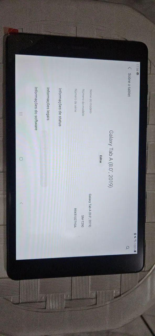 Tablet Samsung Tab A  modelo SM -T290 - Foto 3