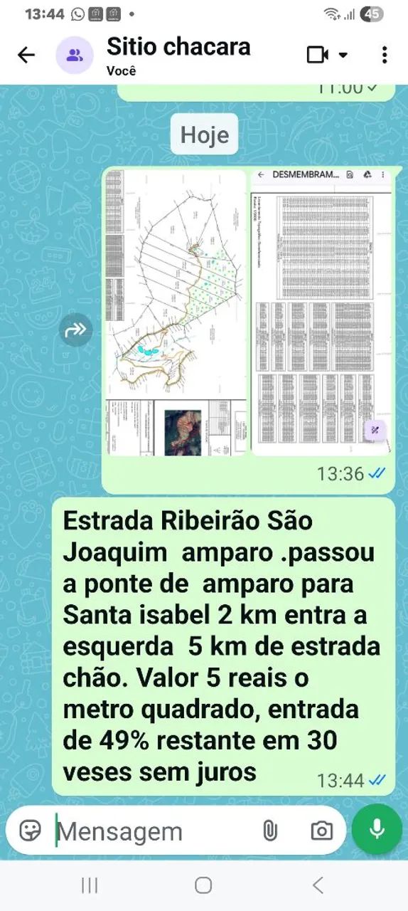 Chacaras com 24 mil netros - Foto 2
