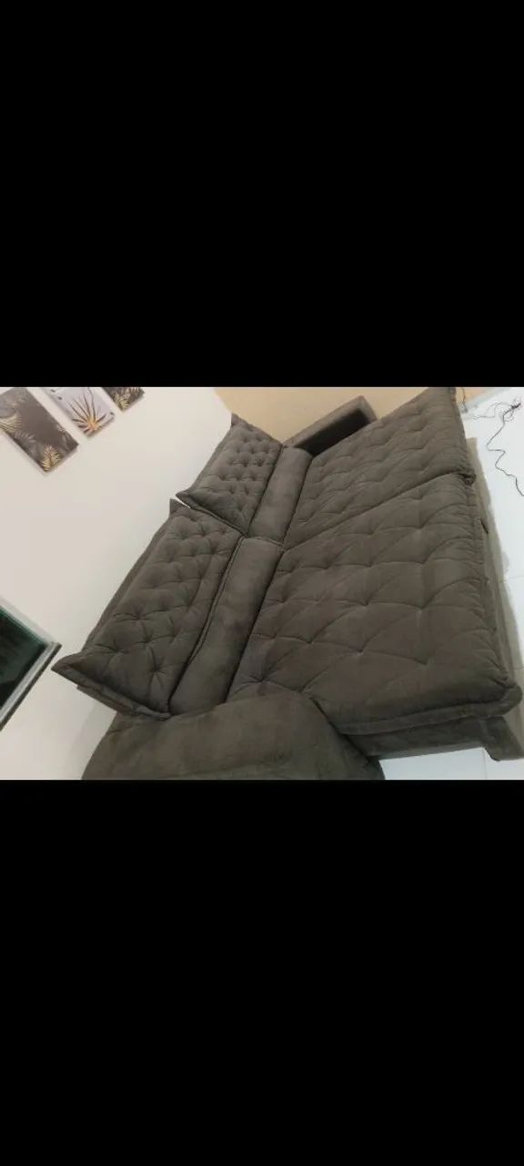 Sofá cama retrátil 3 metros  - Foto 2