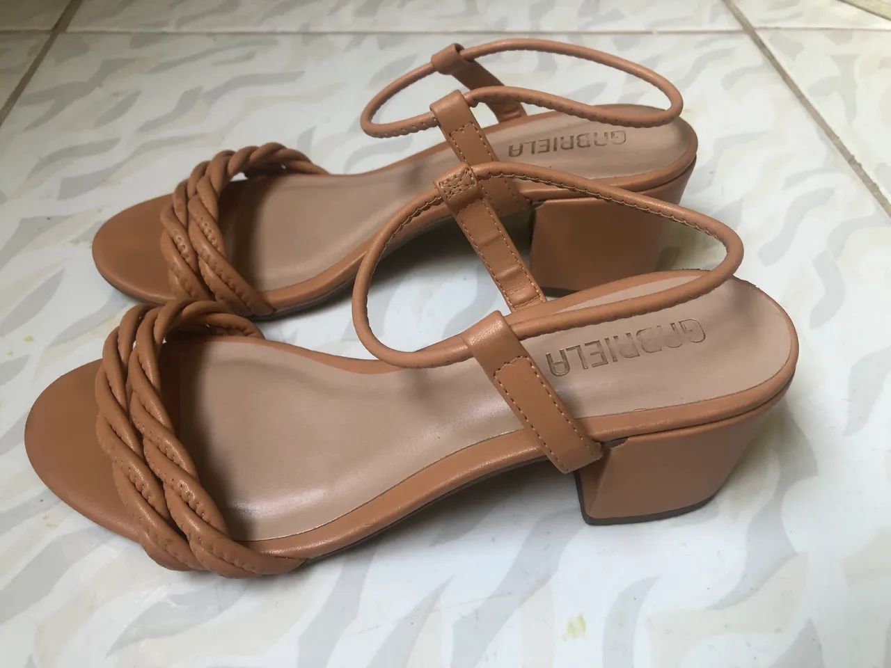 Sandália Nude TAM 37