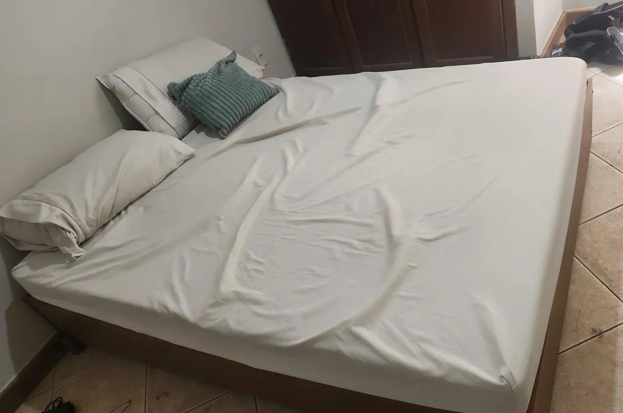 Colchão Ema e Base da cama