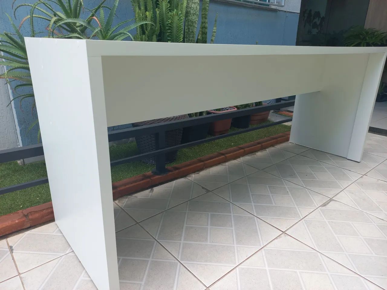 Mesas escrivaninhas novas grandes em mdf  - Foto 3