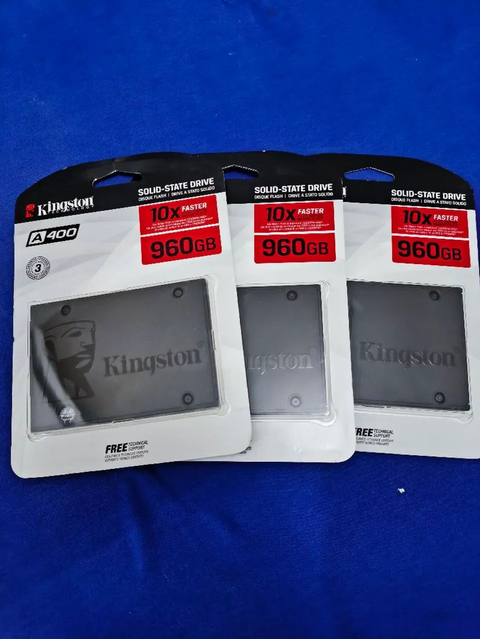 SSD KINGSTON A400 960GB SATA 2.5 NOVO LACRADO - Armazenamento