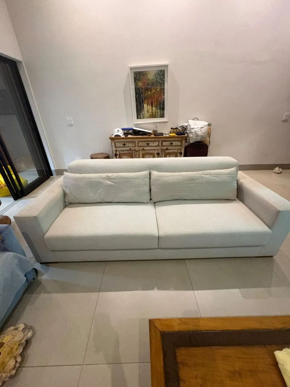 Sofa Duneli 2,40 em linho - Foto 2