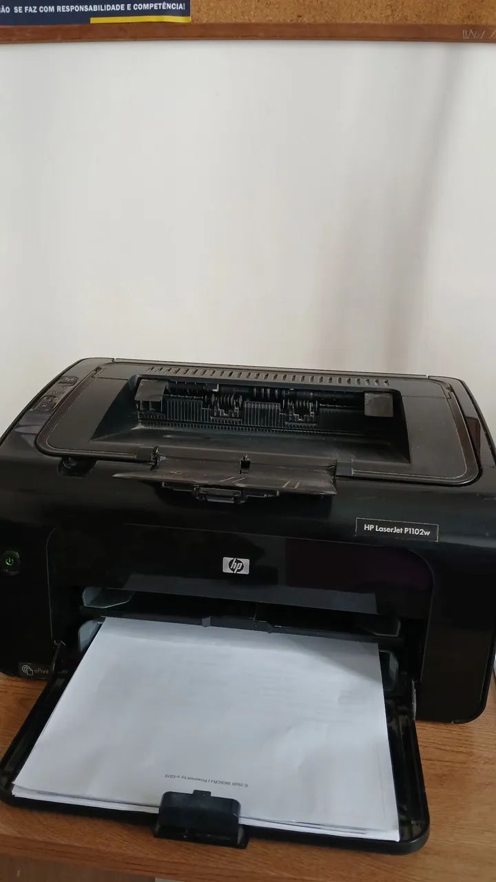 Vendo impressora HP LASER P1102W