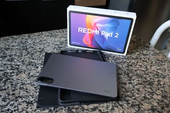 Redmi Pad 2 8/256GB c/ capa, mouse e teclado. - Foto 4
