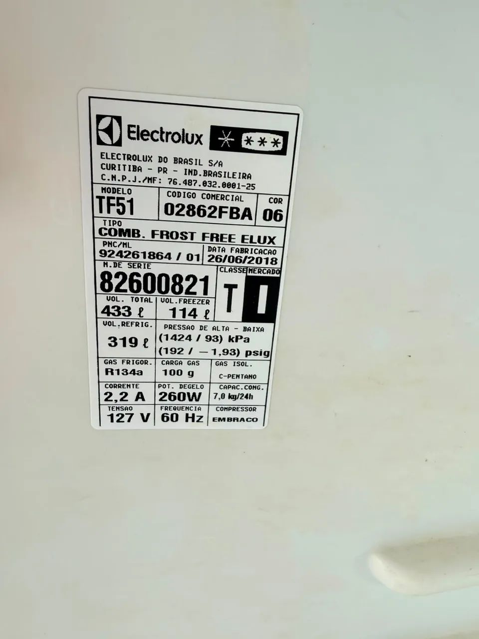 Geladeira Electrolux 433 litros  - Foto 5