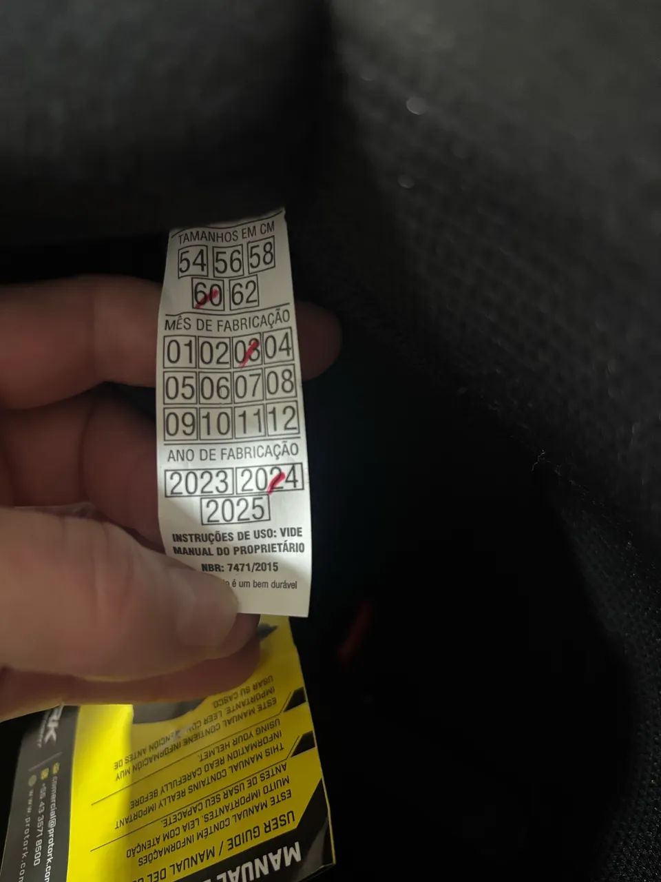 Capacete pro tork novo - Foto 3