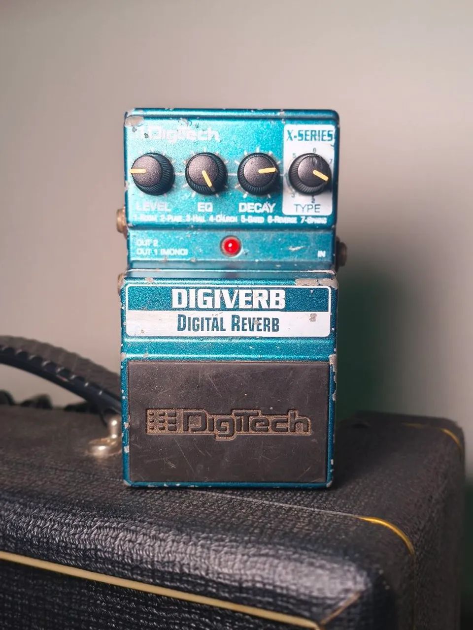 Pedal de Reverb Digitech Digiverb