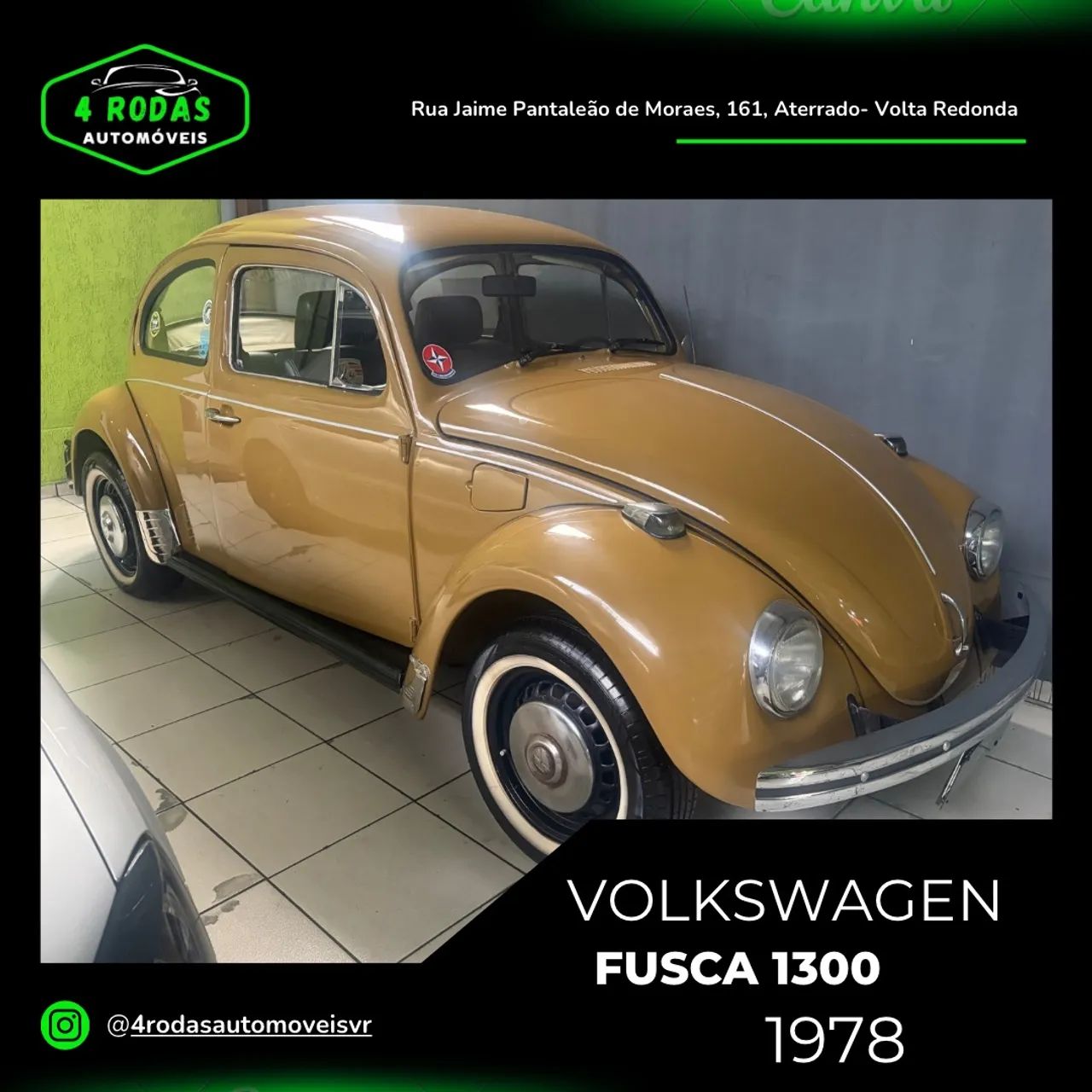 Volkswagen Fusca 1300 1978