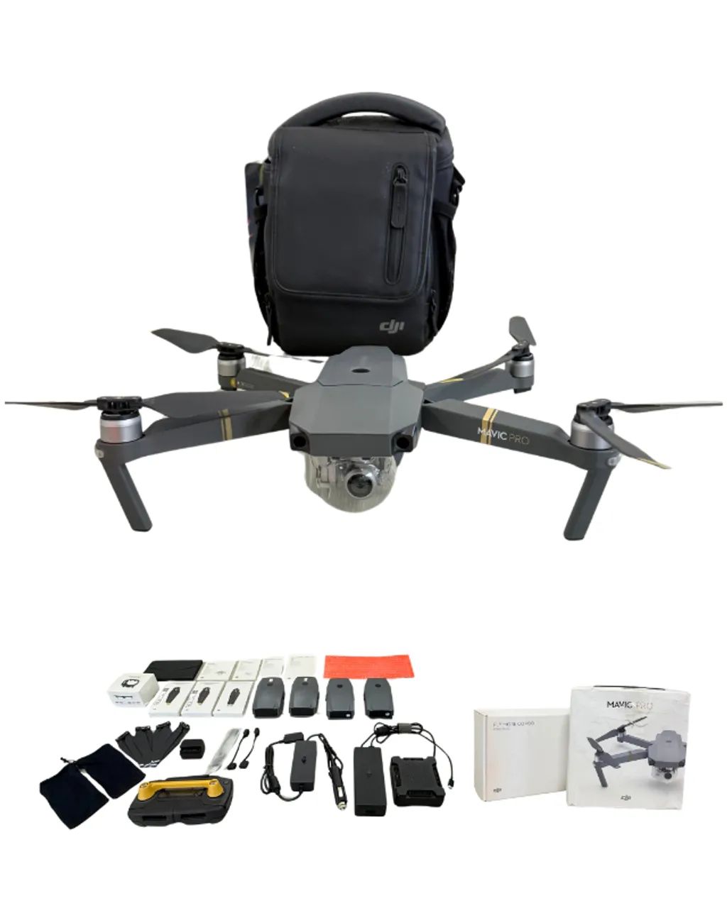 Drone DJI Mavic Pro 4K - Fly More Combo - Baterias Novas