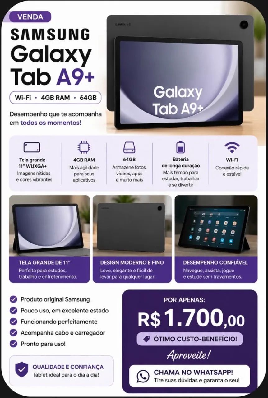 Tablet Samsung 