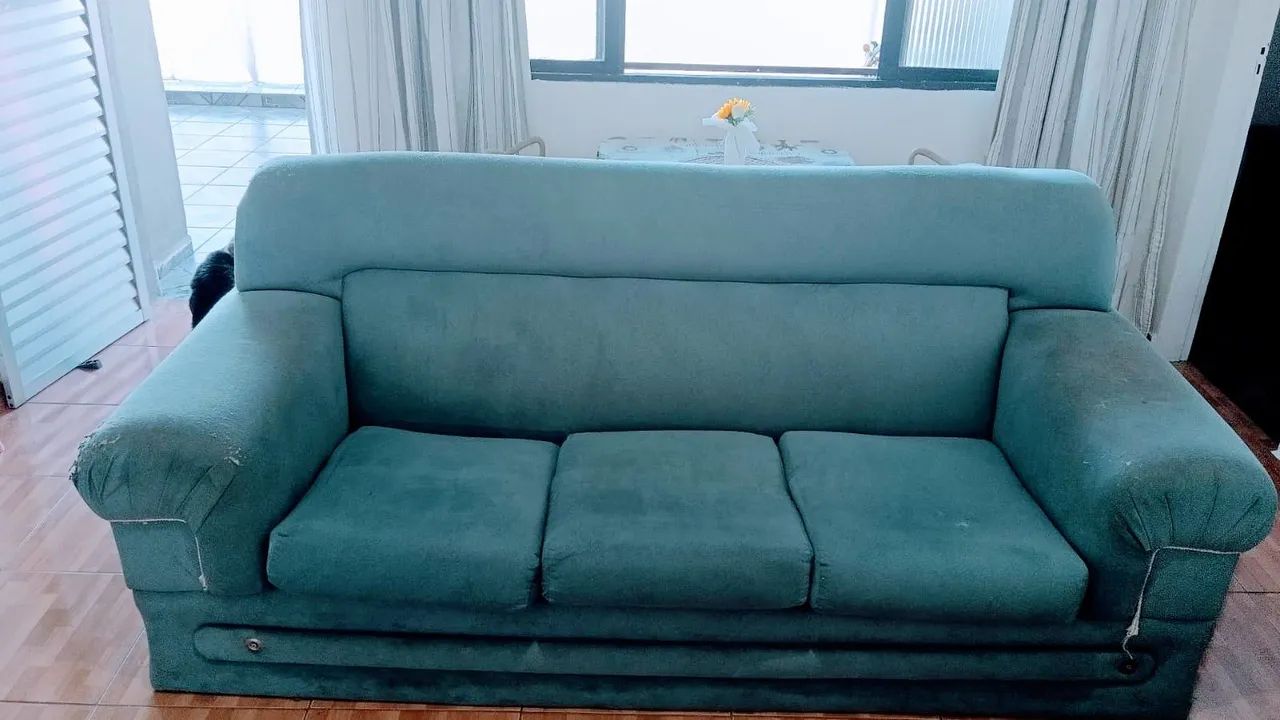 Sofá de 3 Lugares Confortável - Oportunidade! - Foto 4