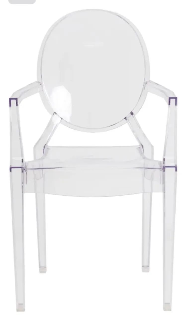 2 Cadeiras modelo Louis Ghost - Foto 2