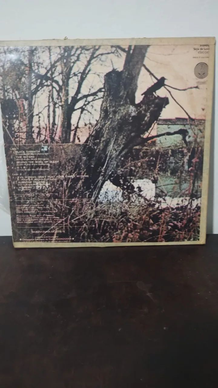 Black Sabbath - Primeiro - 1° - 1970 - Lp - Vinil Vertigo - Foto 2