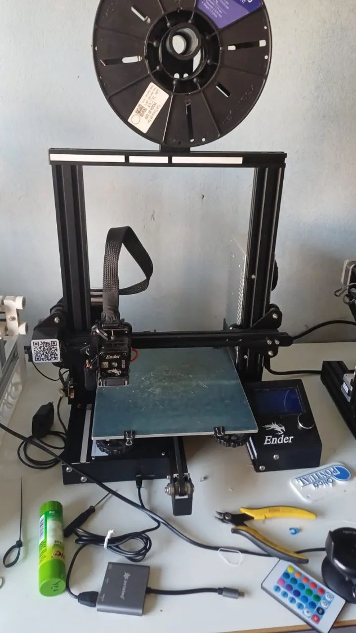 impressora 3d Ender 3 Com sprite extruder
