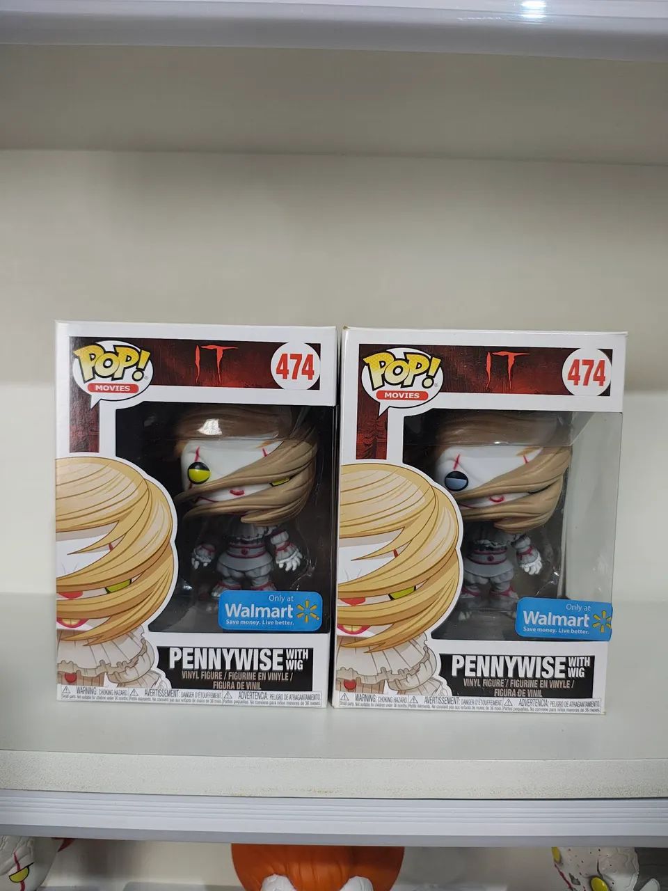 Funko Pop Pennywise With Wig Walmart Exclusive - #474