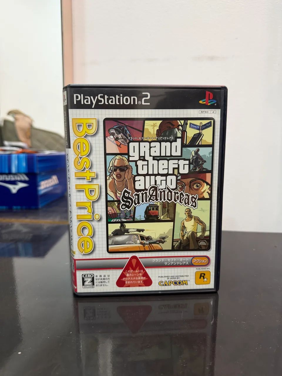 GTA SAN ANDREAS PS2 JAPONÊS