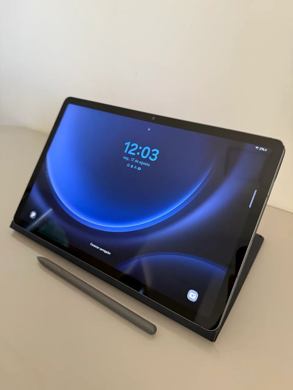 Tablet S9 FE 128gb + Capa de proteção + S Pen - Foto 5