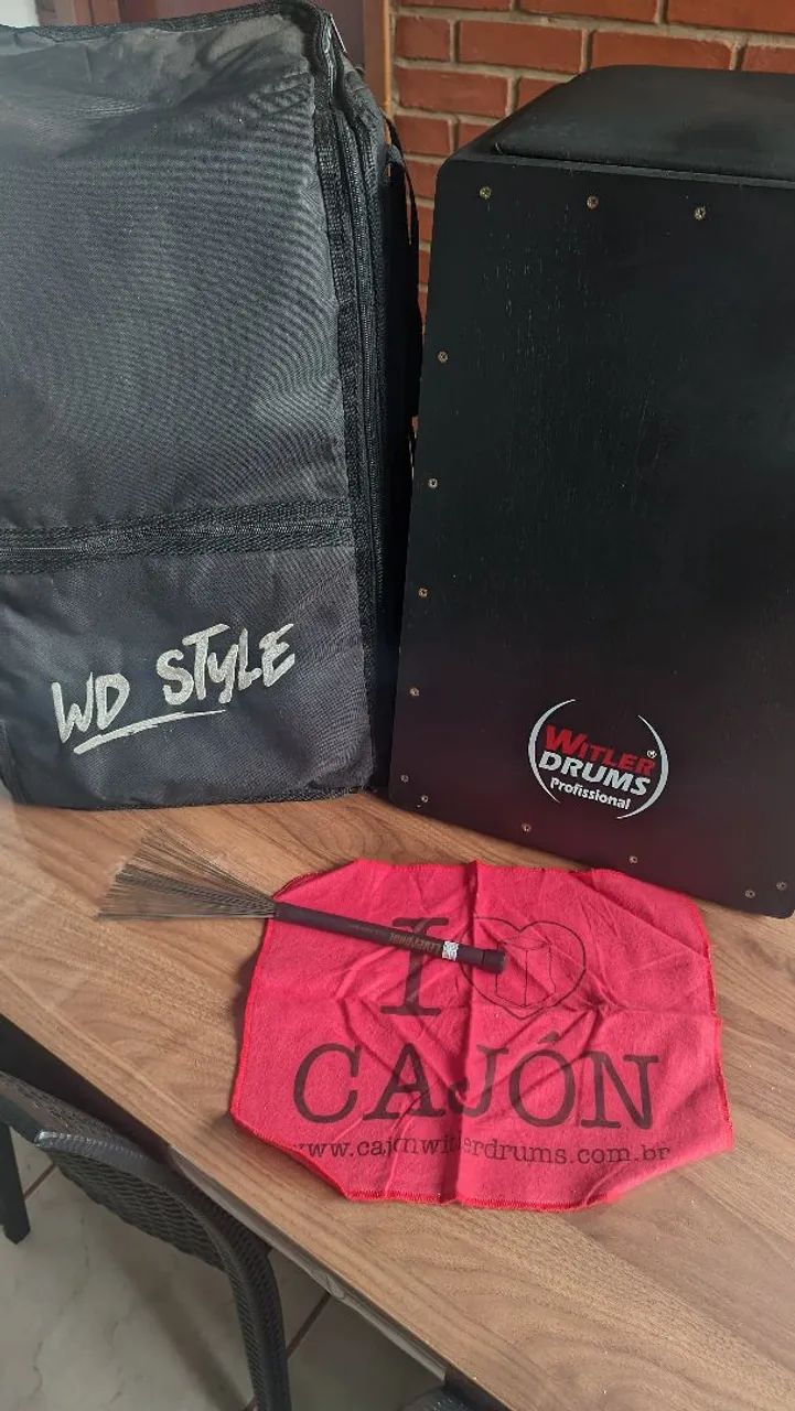 Cajón Eletroacústico Witler Drums  - Foto 4