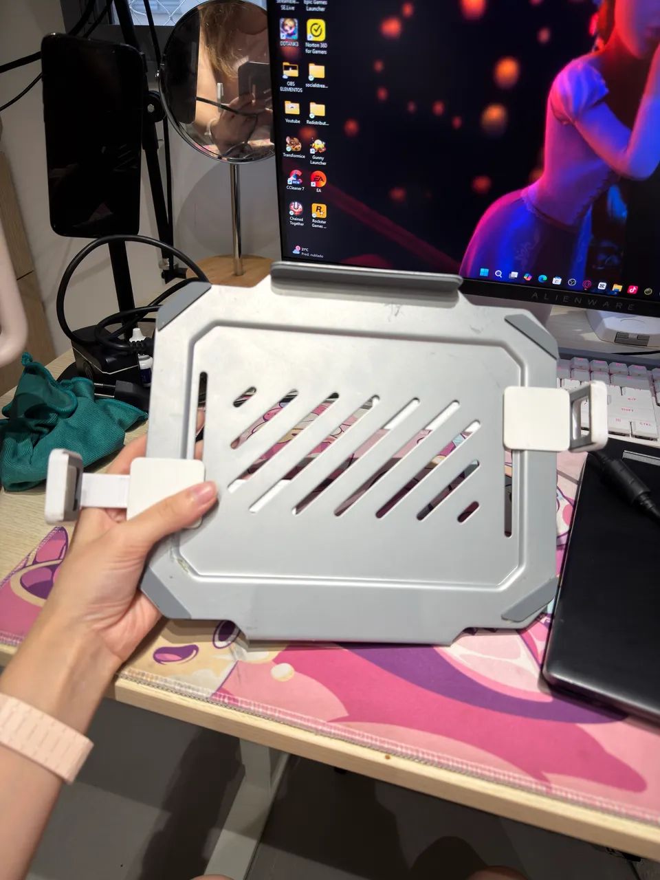 Notebook Alienware M15 32G RAM 1TB memória  - Foto 6