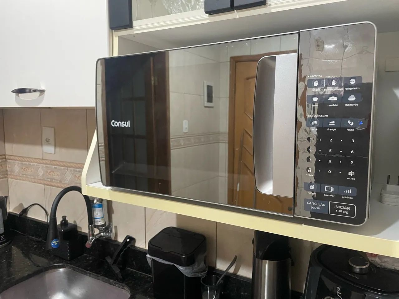 Microondas cônsul aço inox! 