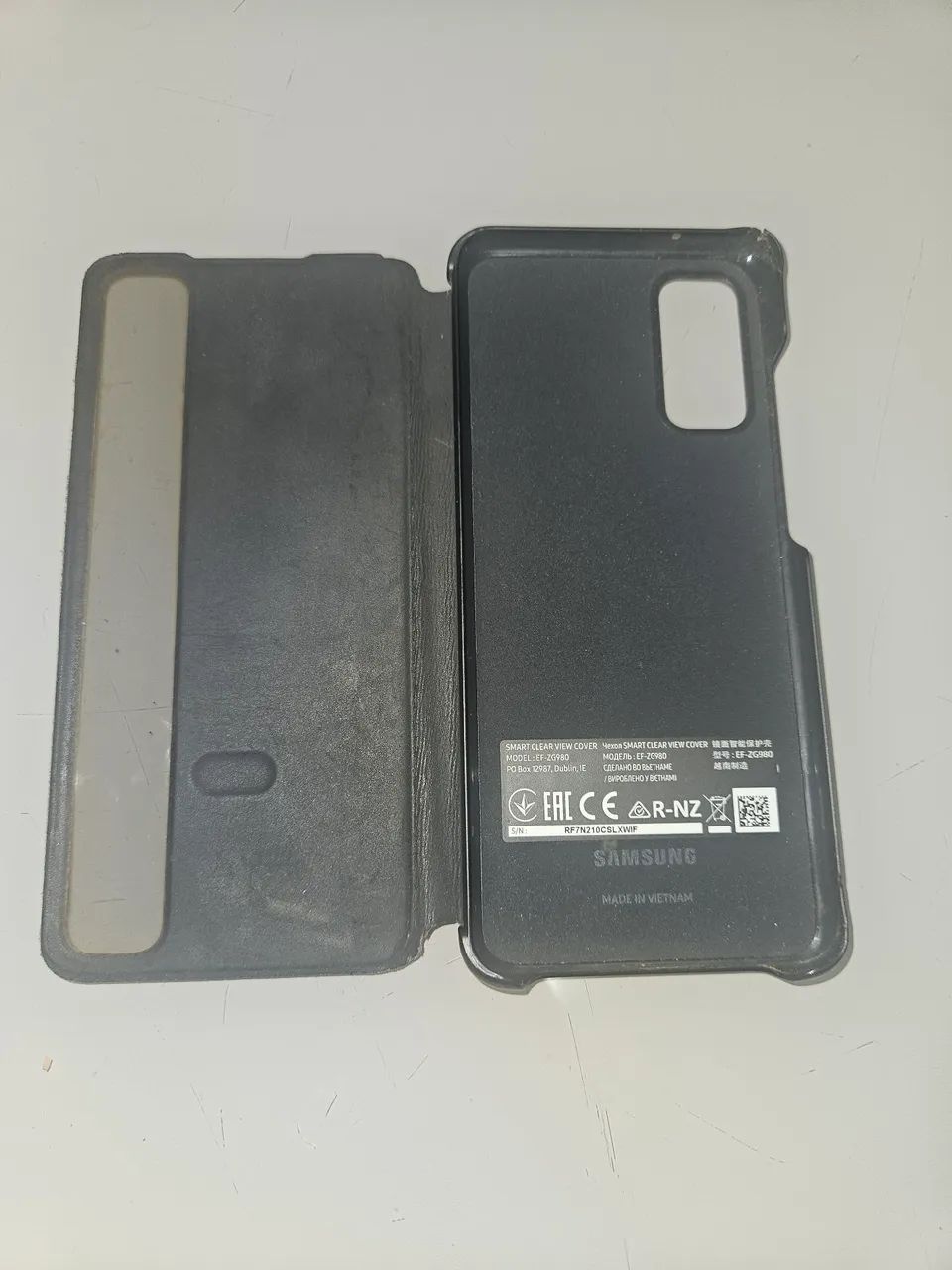 Capa Clear View Cover original para Samsung Galaxy S20 - Foto 3