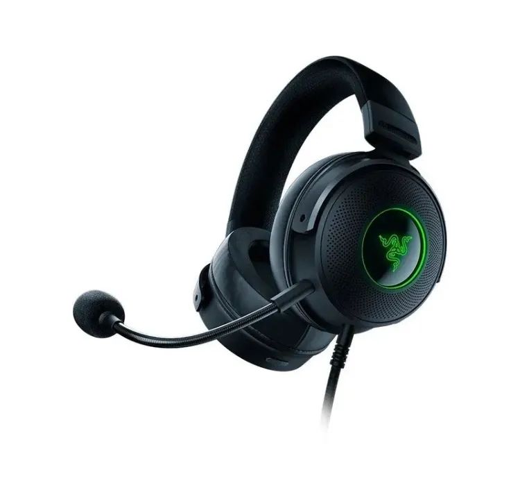 Headset Gamer Razer Kraken V3 Hypersense Novo na Caixa