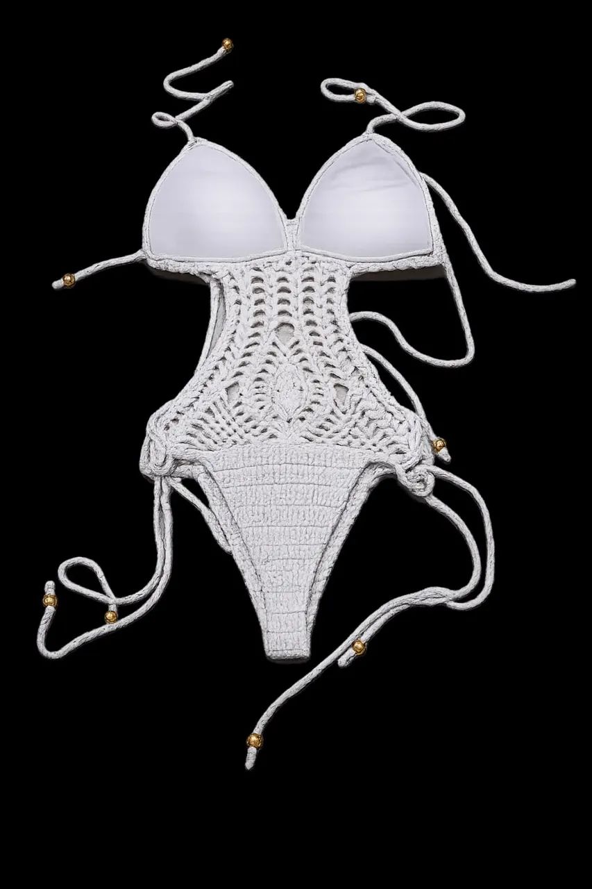 Body de crochê  - Foto 3