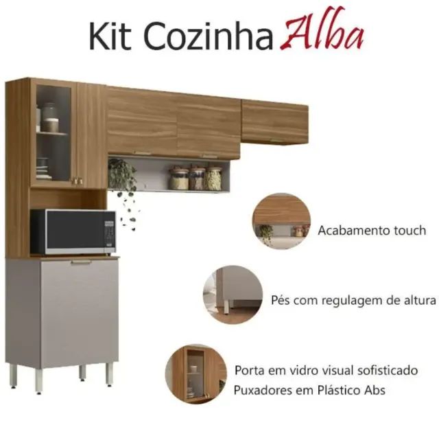 Cozinha Compacta Alba - Foto 3