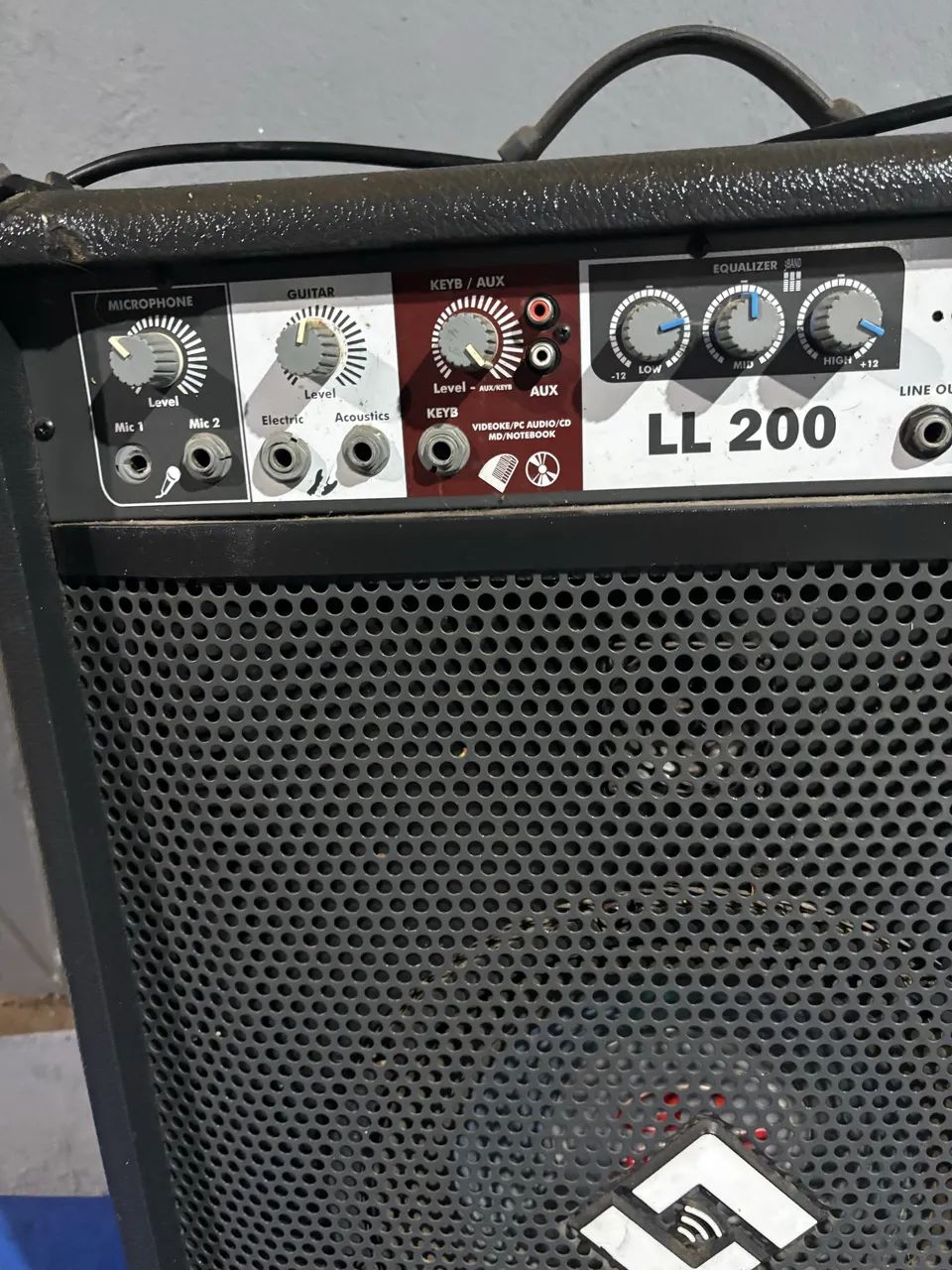 Caixa de som amplificado BVOLT  - Foto 2