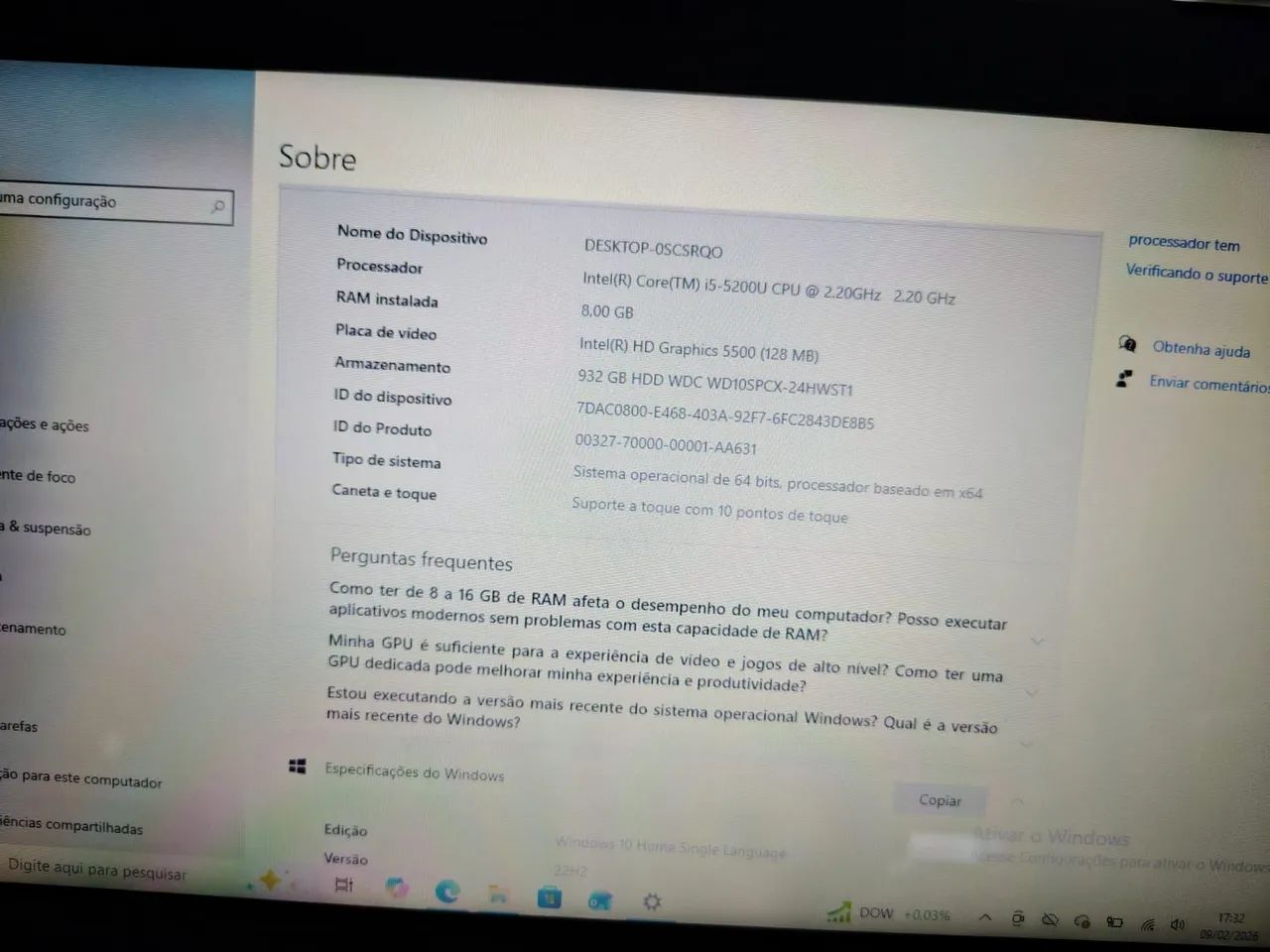 Notebook novinho 1200 - Foto 3