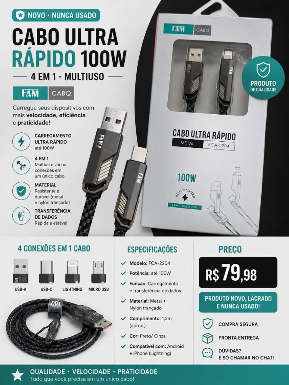 Carregador para Celular 
