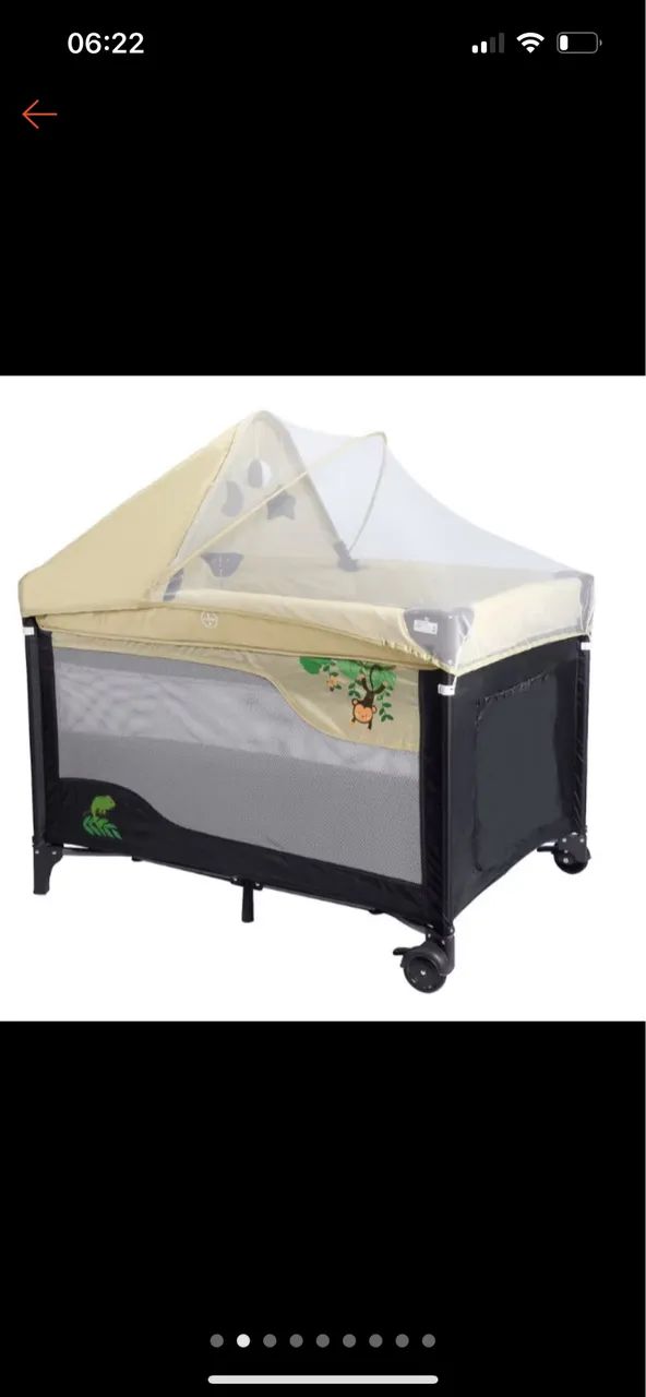 Berço cercado + colchão  - Foto 3