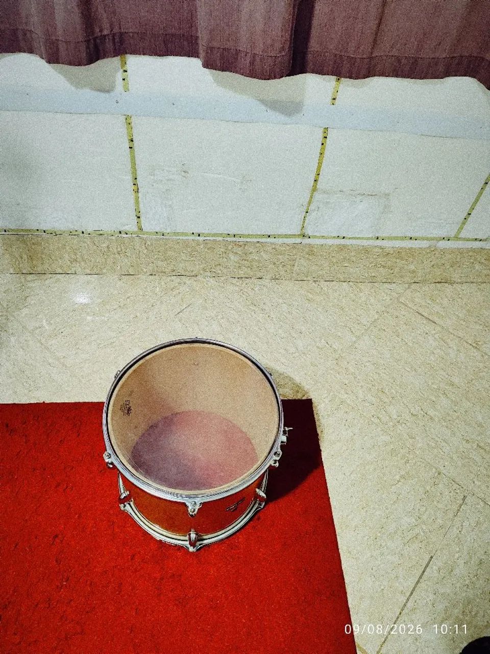 Tom de 13 polegadas 6 afinação wolf drums usado bem conservado  - Foto 2