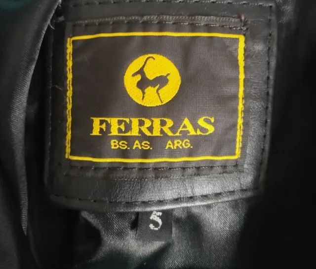 Jaqueta de couro legítimo Argentino marca Ferras - Foto 3
