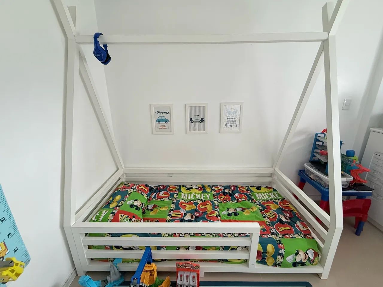 Cama montessoriana, de MDF, solteiro, usada. - Foto 2