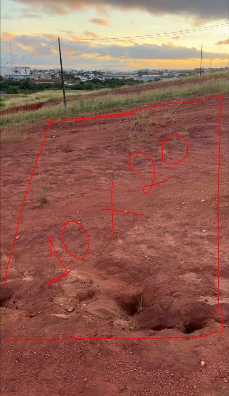 Terreno 10x20 