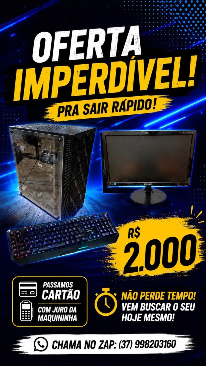 Computador de Mesa  - Foto 2
