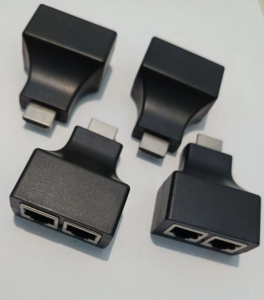 VENDO - (Dois PARES) Extensor HDMI Duplo RJ45 - Transmissor De Vídeo Full HD - R$ 20,00 - Foto 3