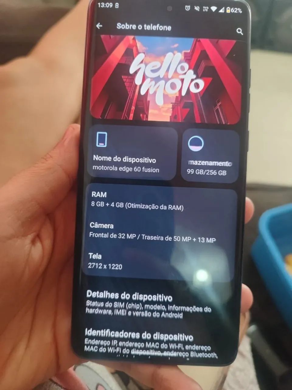 Motorola edg fusion 60  - Foto 3